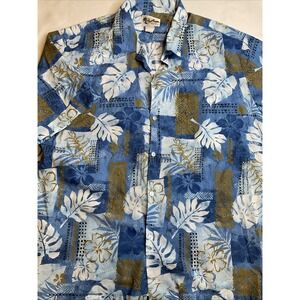 Howie Hawaiin Shirt Men's ‎ Size 3 XL Hibiscus Resort Tropical Surfer
